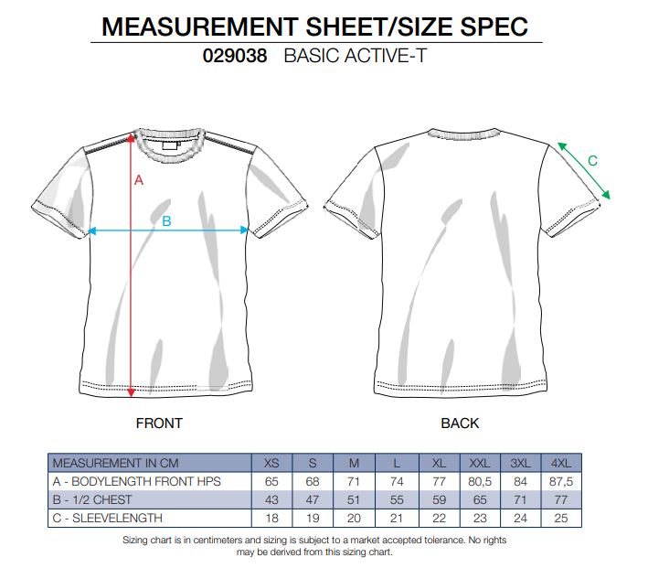 Opwarmshirt - heren